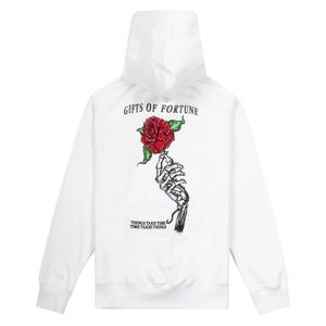 Gifts of Fortune Life and death Hoodie | White